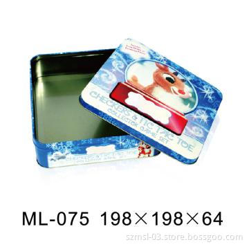chocolate tin box, candy tin box, tin can, gift tin box